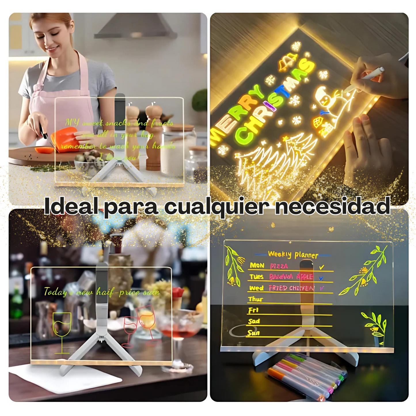 LumiBoard: Pizarra de luz artística