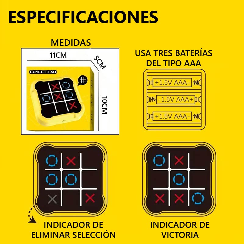 Conecta X0 - 3 en raya Inteligente