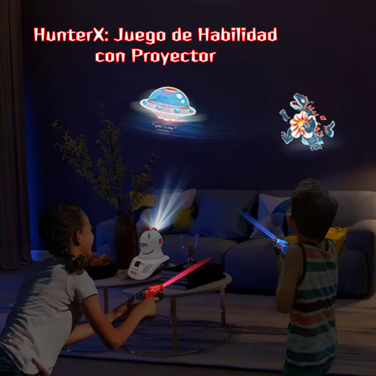 HunterX: Juego de Habilidad con Proyector