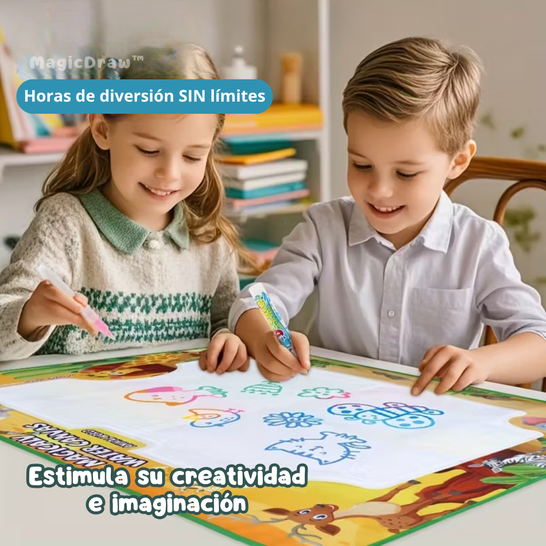 MagicDraw: Alfombra Reutilizable para Niños