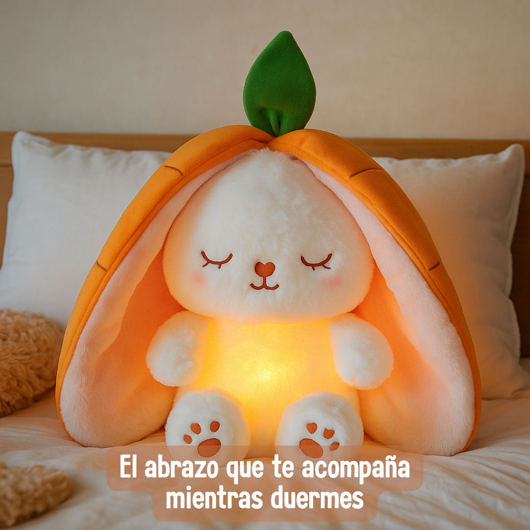 DreamBunny: Conejito Luminoso que Respira y Acompaña tu Sueño
