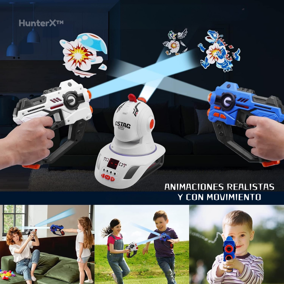 HunterX: Juego de Habilidad con Proyector