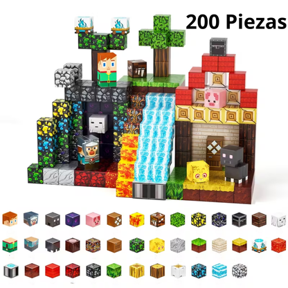 MagnetiGenius | Bloques Magnéticos 3D de Aprendizaje STEM