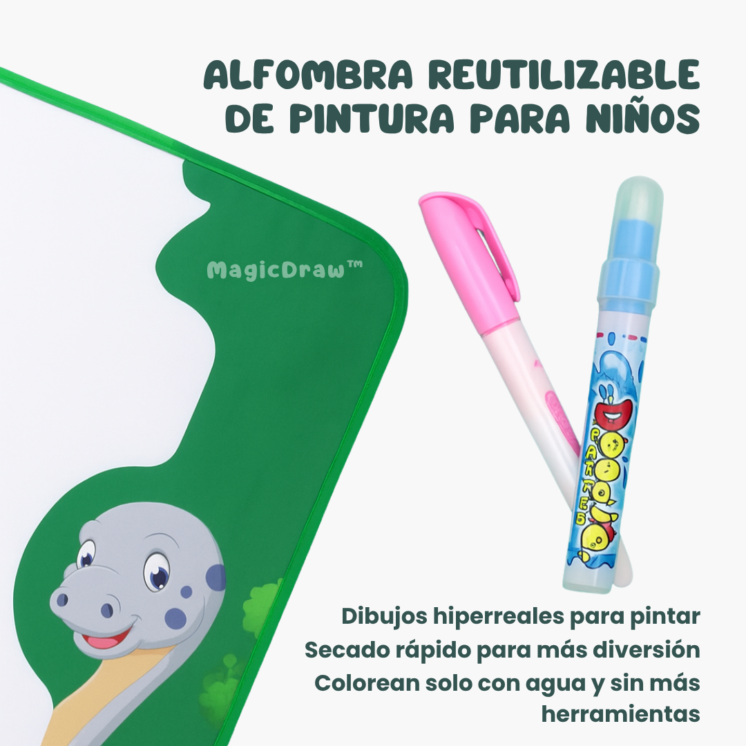 MagicDraw: Alfombra Reutilizable para Niños