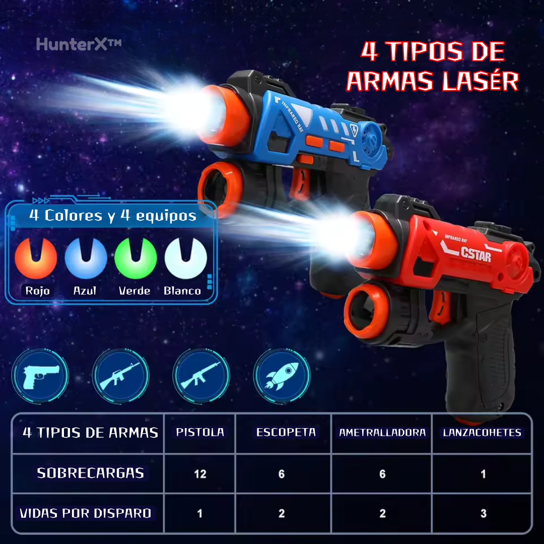 HunterX: Juego de Habilidad con Proyector