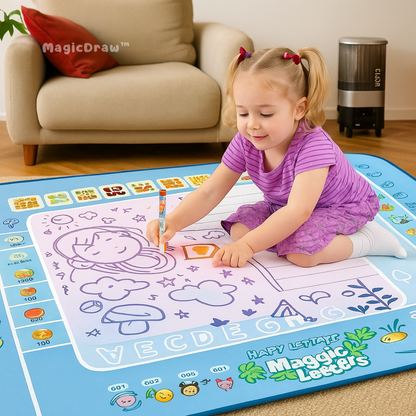 MagicDraw: Alfombra Reutilizable para Niños