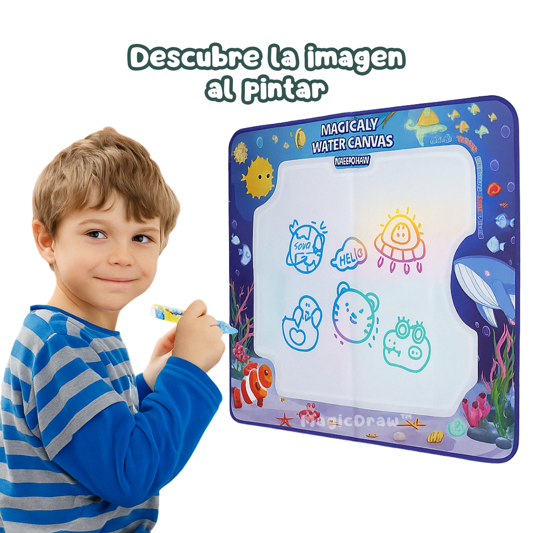MagicDraw: Alfombra Reutilizable para Niños