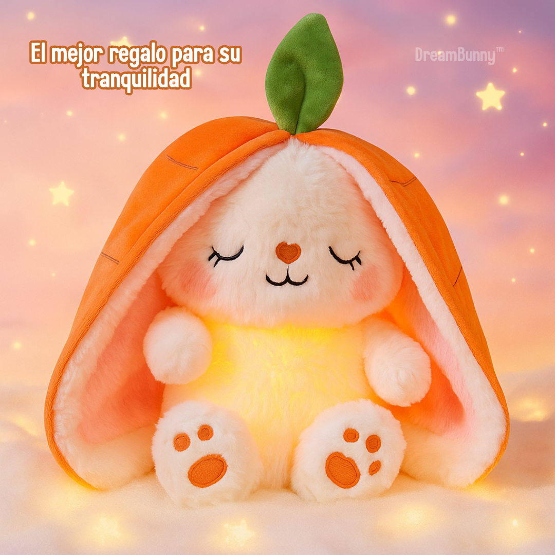 DreamBunny: Conejito Luminoso que Respira y Acompaña tu Sueño
