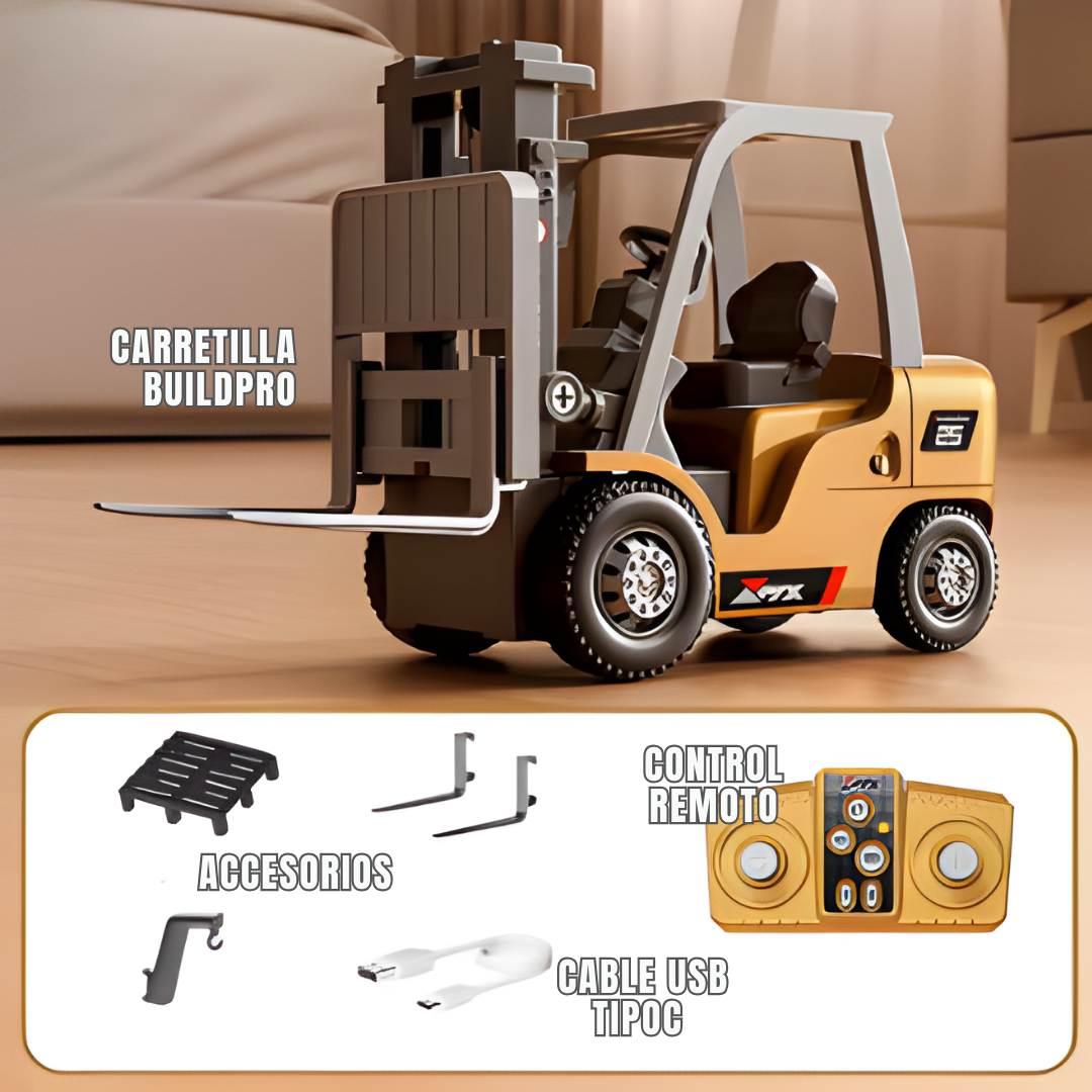 Build Pro: Carretilla Miniatura Teledirigida