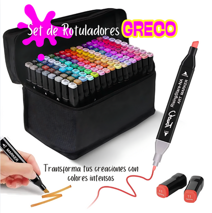 Set de Rotuladores artísticos Greco
