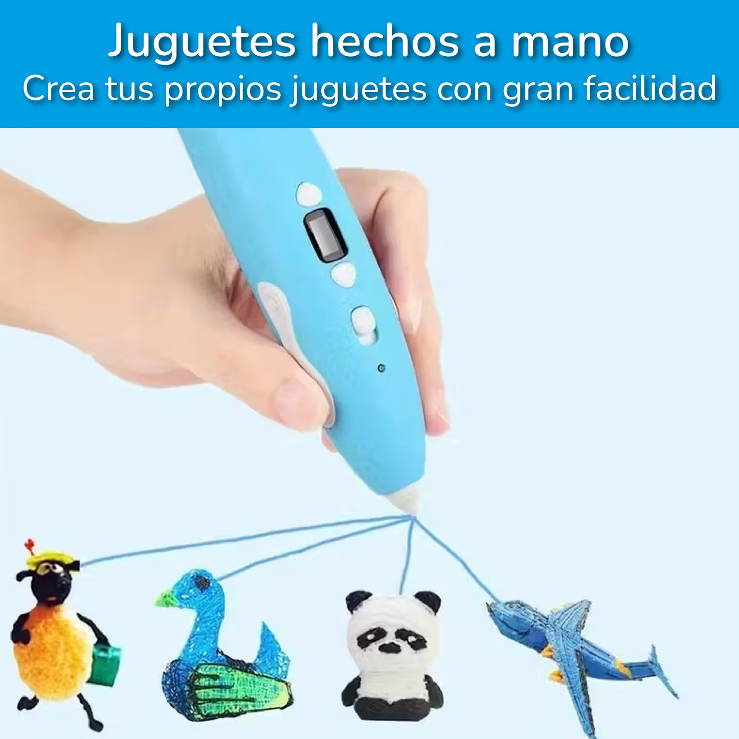 Create Pen | Lápiz 3D Estimulador de la Creatividad para Niños