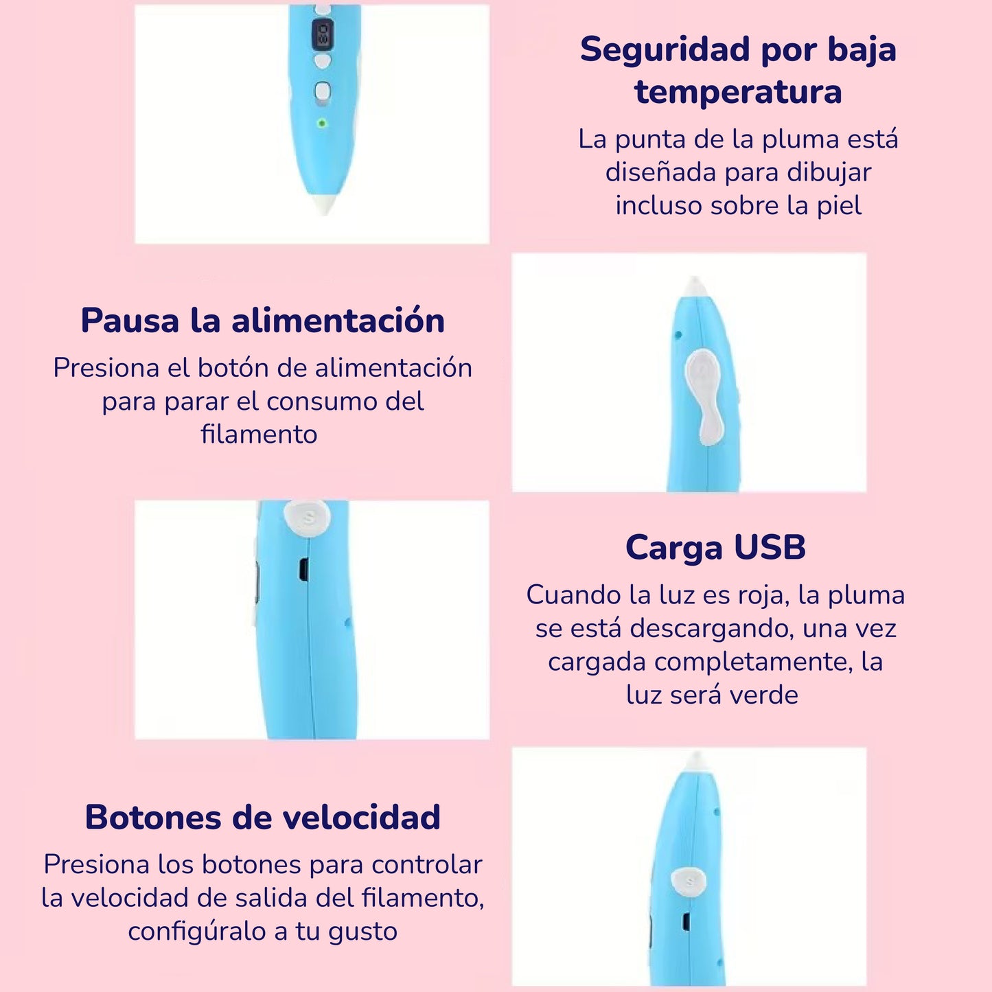 Create Pen | Lápiz 3D Estimulador de la Creatividad para Niños