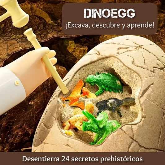 DinoEgg | Juego Arqueológico de Excavación Completo