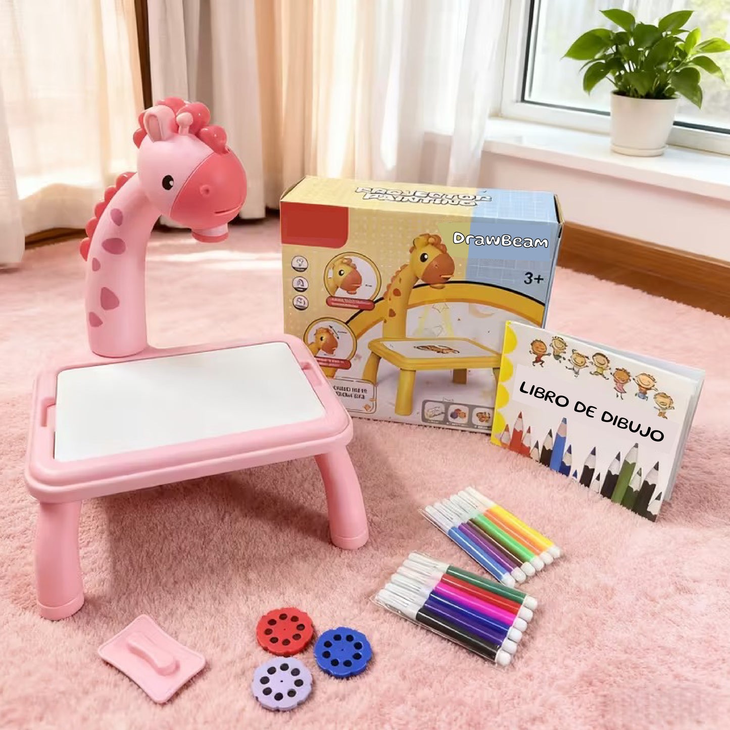 DrawBeam™ | Mesa de Dibujo Educativo para Niños