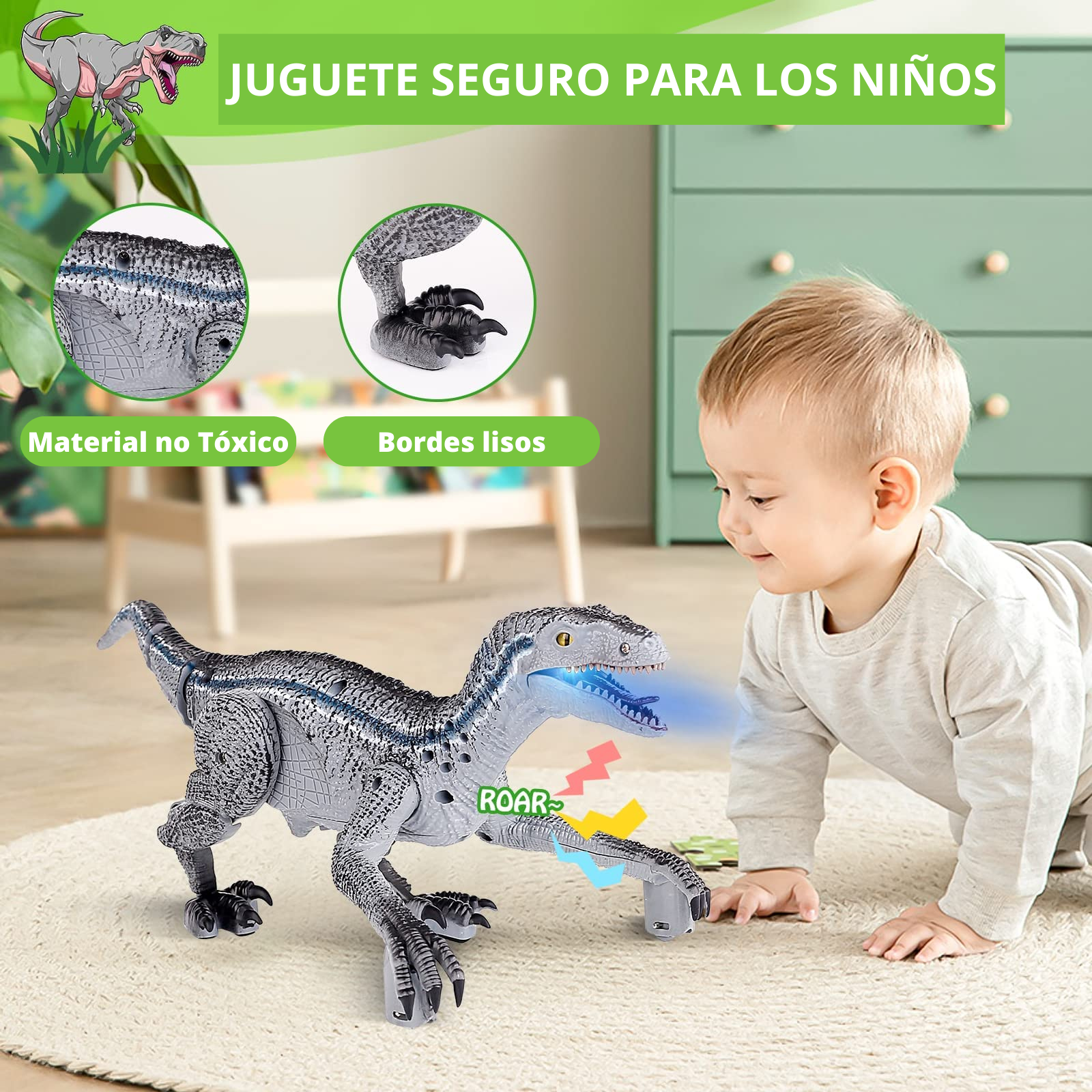 DINOREX | Dinosaurio a control Remoto