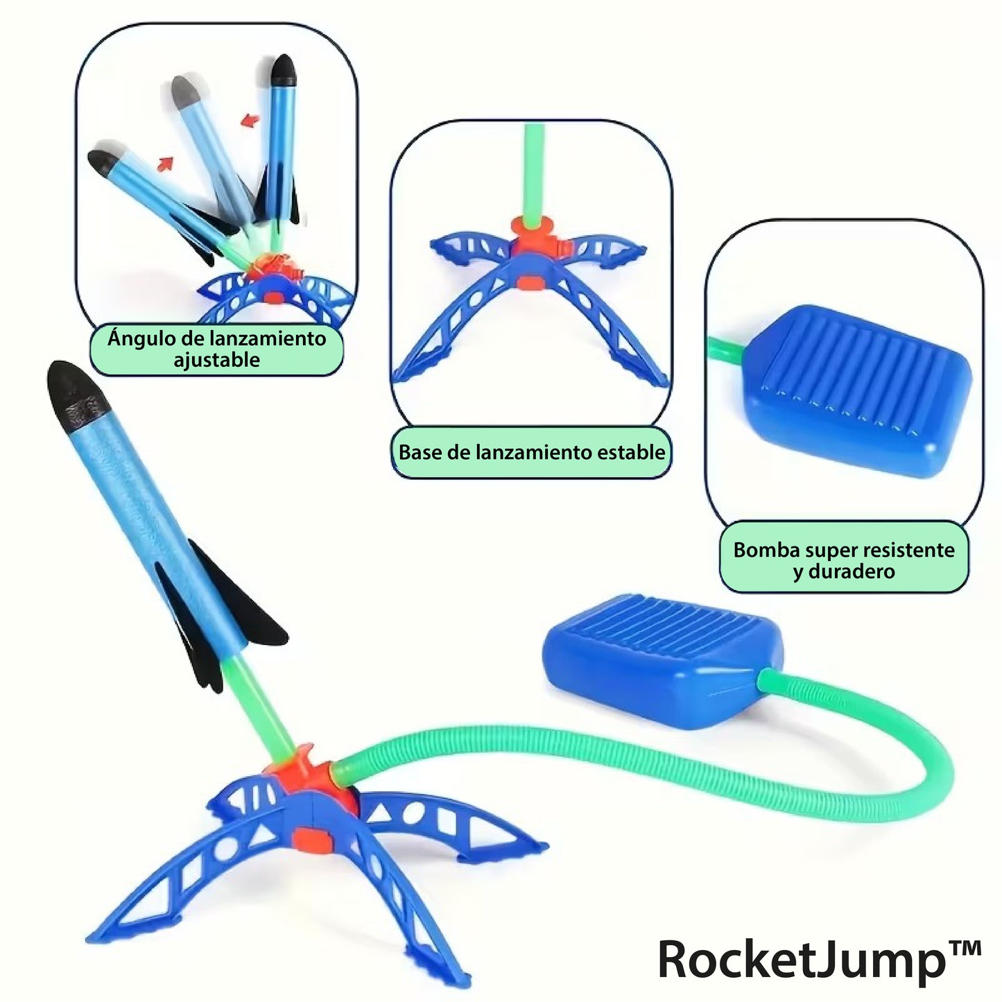 RocketJump | Cohete a propulsión para niños