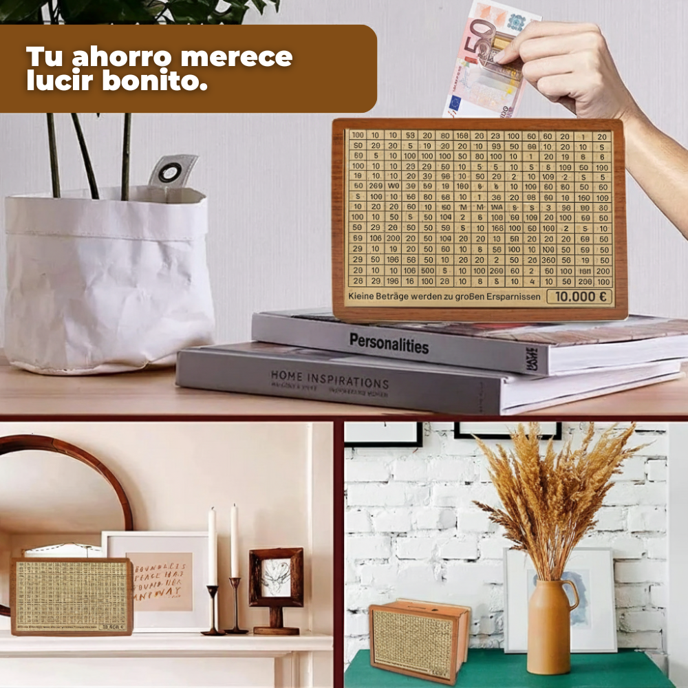 Save10k | Hucha para ahorrar 10.000€